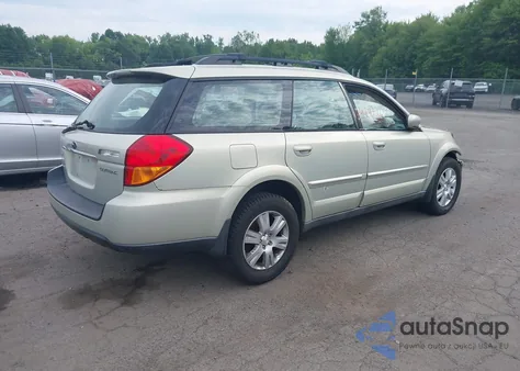 2005 Subaru Outback 2.5I Limited z USA, uszkodzony, nr VIN 4S4BP62CX57372597